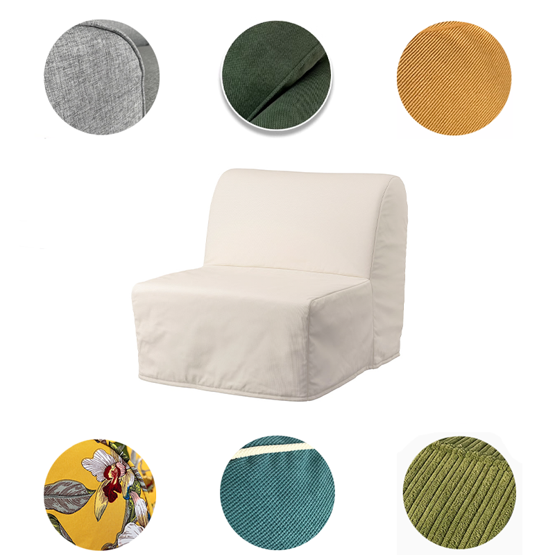 Housse pour chauffeuse convertible IKEA Lycksele Murbo personnalisable