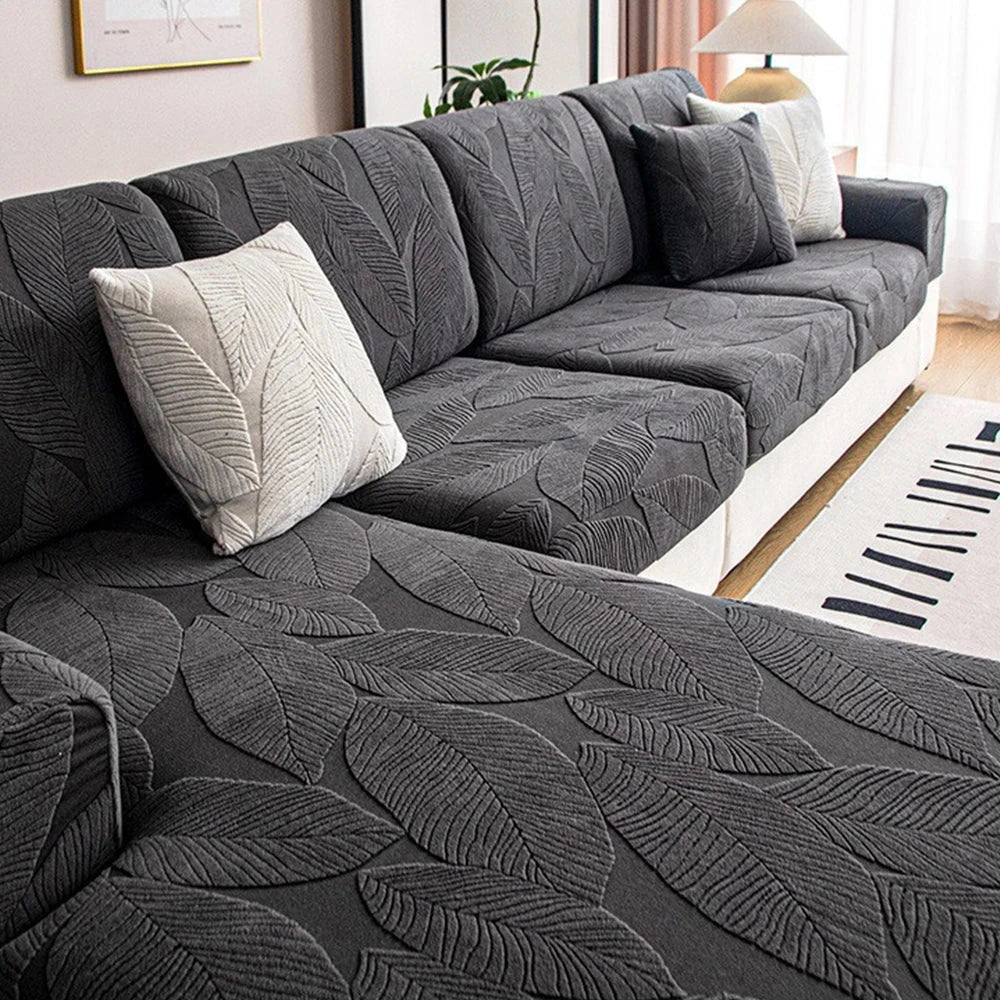 Water-repellent velvet hibiscus sofa cushion cover, new 2025 models