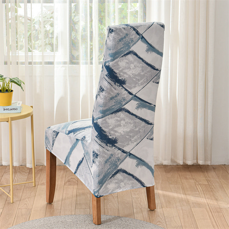 Housses de chaises hautes extensibles grand dossier
