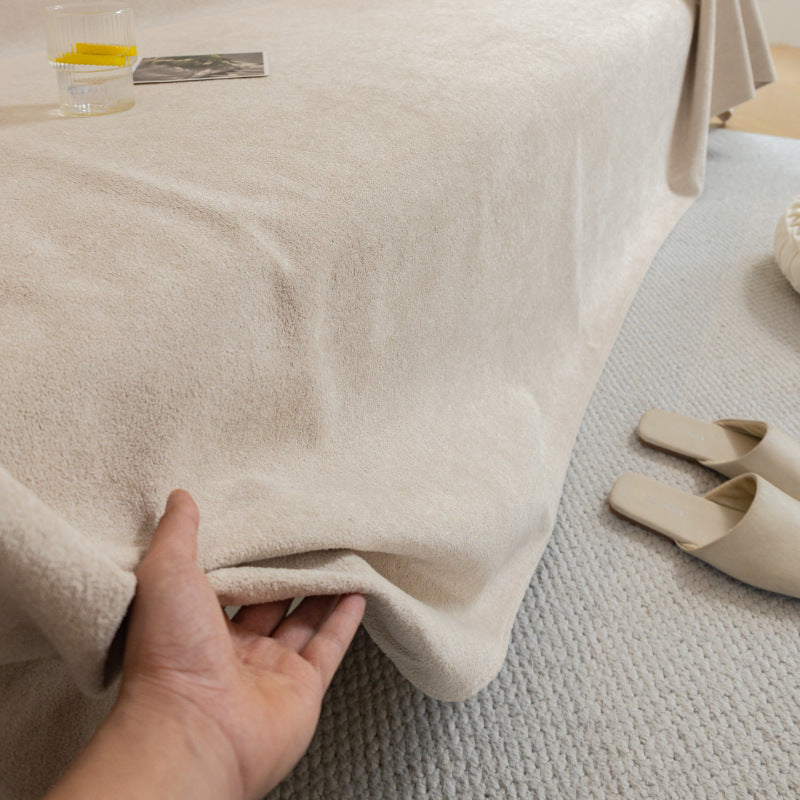 tissu velours doux