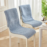 Luxury plush, anti-slip chair cover in soft pure wool