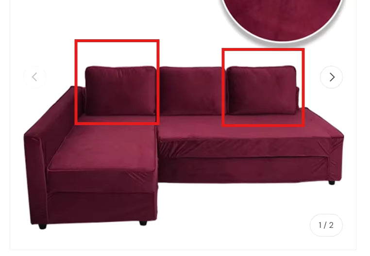 Pure Cotton Anti -Disput -Cotton Sofa Twill Denim Anti Grimper