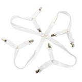 Attaches élastiques pour housses de canapé blanc
