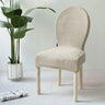 Housse de chaise baroque anti griffes haut de gamme 100% coton