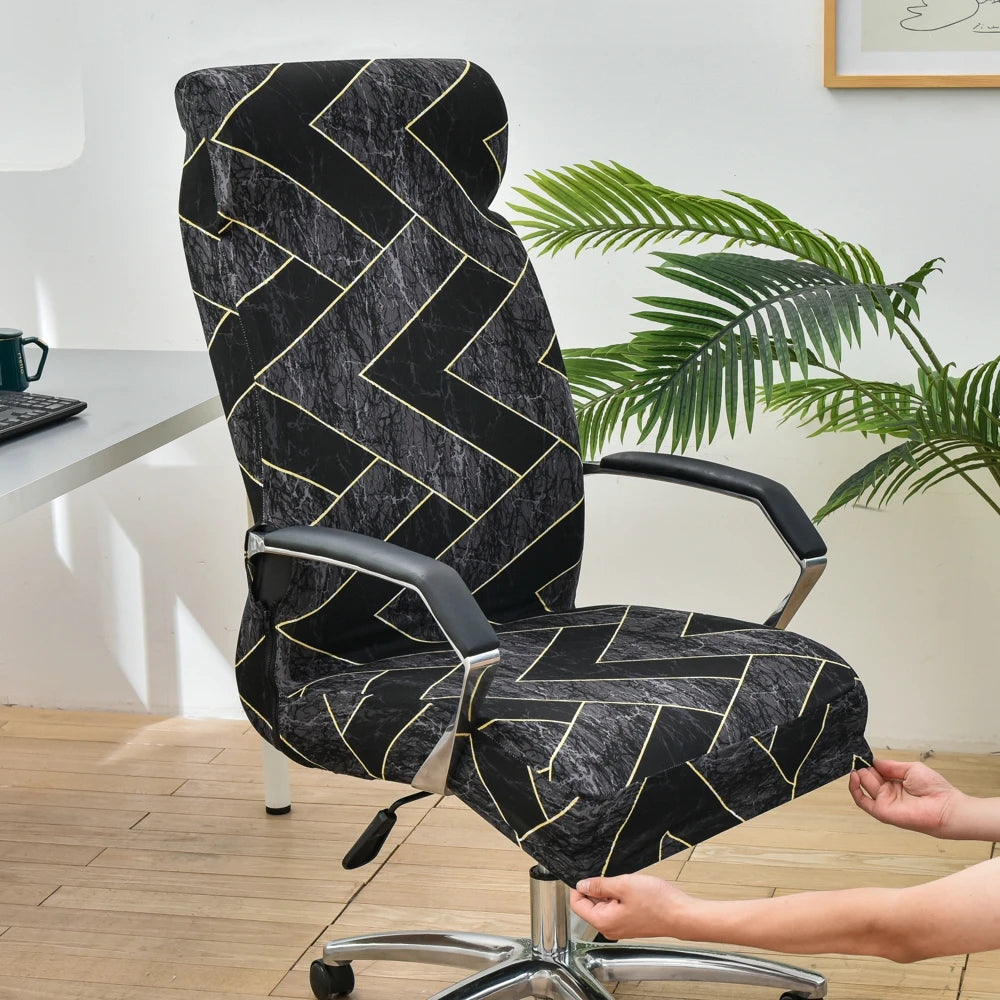 Housse de siège de bureau extensible moderne