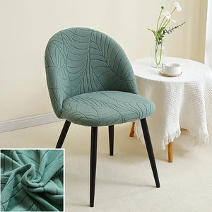 Mauricette chair cover from Maisons du Monde, hibiscus leaf texture