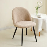 Housse pour chaise Mauricette maisonsdumonde blanc beige