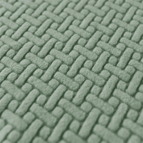 velours damassé vert matcha