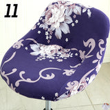 Housse extensible pour tabouret de bar coque motif 11