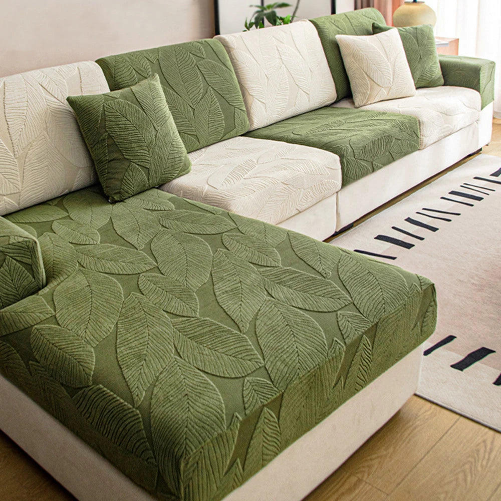 Water-repellent velvet hibiscus sofa cushion cover, new 2025 models