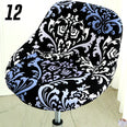 Housse extensible pour tabouret de bar coque motif 12