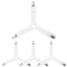 fixateurs universels pour housses de canapé - 4 sangles blanche