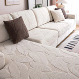 Water-repellent velvet hibiscus sofa cushion cover, new 2025 models