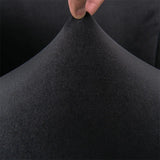 tissu extensible velours noir