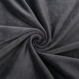 tissu extensible velours gris