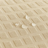 tissu imperméable beige