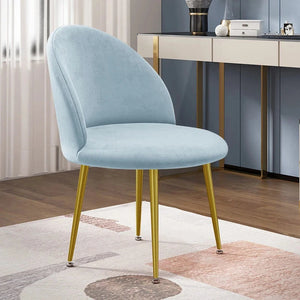 Velvet cover for the Mauricette chair by Maisons du Monde