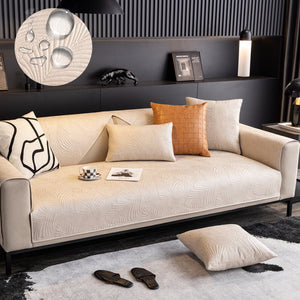 Waterproof, scratch- and claw-resistant reinforced sofa covers