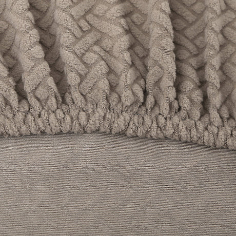 tissu velours damassé khaki