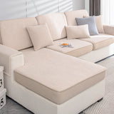 Housses de coussins de canapé anti griffes de chat khaki