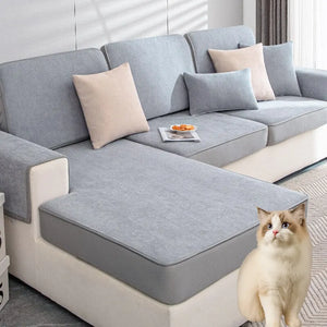Cat-claw-resistant sofa cushion cover – Reinforced fabric
