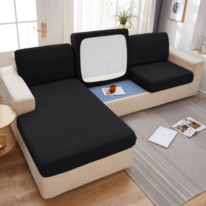 Adjustable stretch sofa cushion cover – Jacquard
