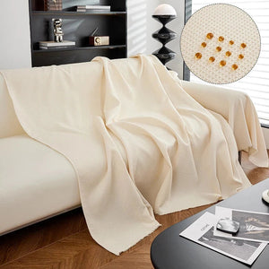 Waterproof Sofa Throw with Raised Texture