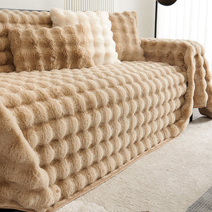 Luxury oversized sofa throw “Cloud of Softness”